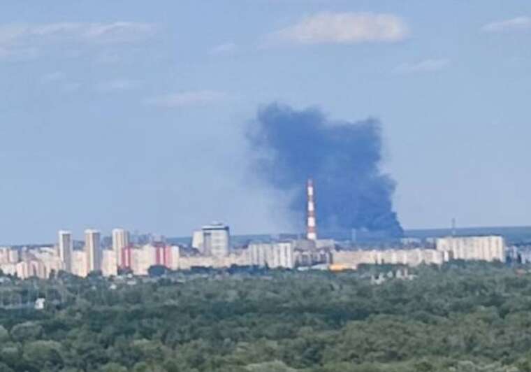 Взрыв цистерны в Киеве был вызван коротким замыканием в вагончике охранника