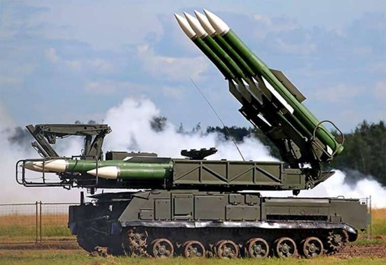 Ukrainian soldiers destroyed a Russian Buk-M1 air defence system valued at approximately 10 million dollars