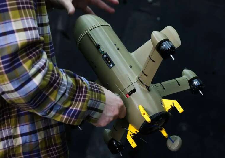 In Odesa, an interceptor drone shot down a "Shahed" for the first time: a video of the attack moment appeared