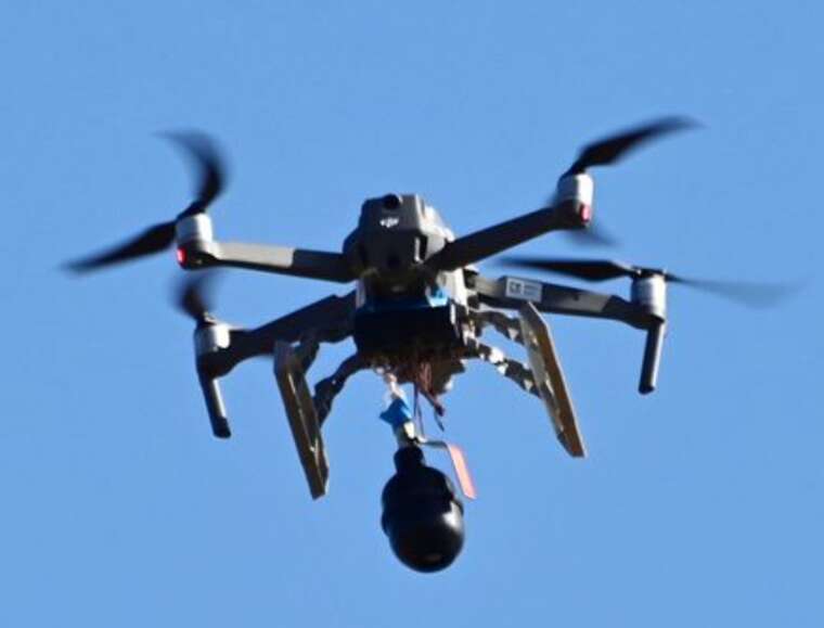 In Kherson, the enemy dropped an explosive from a drone onto a car, injuring one person