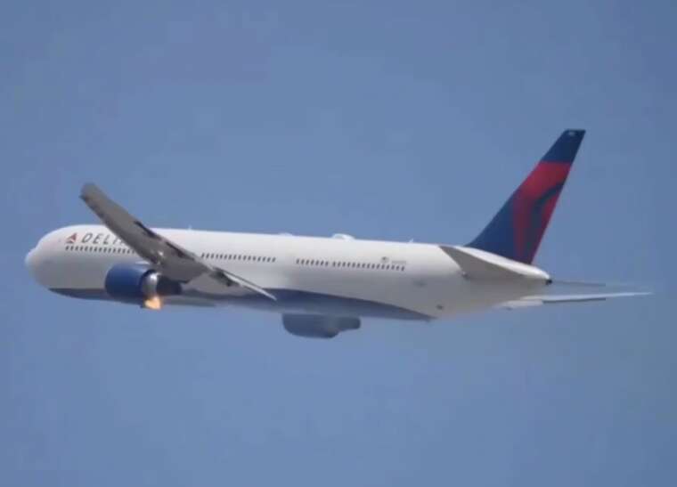 Над Лос-Анджелесом у пасажирського Boeing 767 загорівся двигун після зльоту