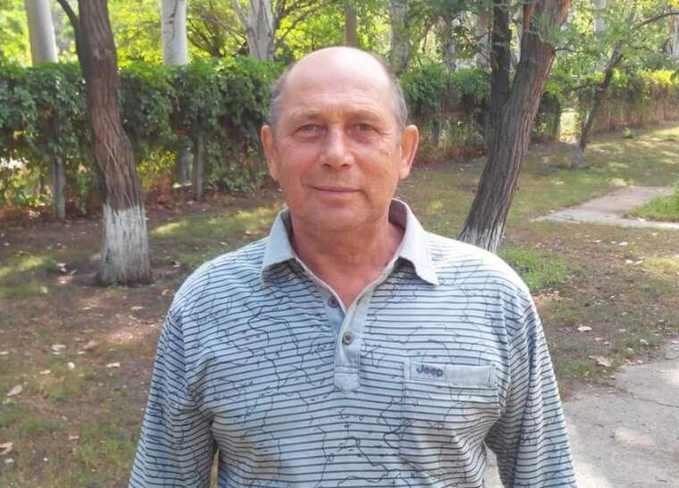 У російському полоні помер 74-річний мешканець Енергодара, засуджений окупантами до 14 років колонії