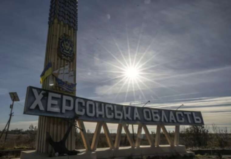 Russians launched a strike on Beryslav, one man was killed