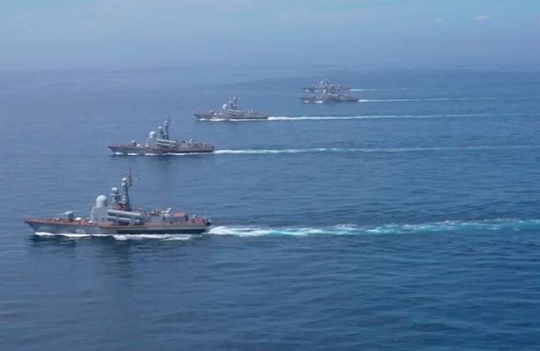 The RF deployed maritime drones in the "July Storm" exercises