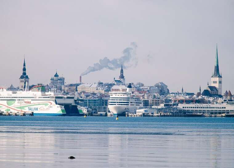 Російський корабель незаконно зайшов у територіальні води Естонії