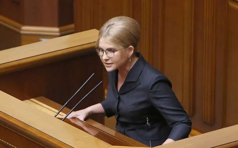 Тимошенко розкритикувала закон Зеленського про НАБУ і САП