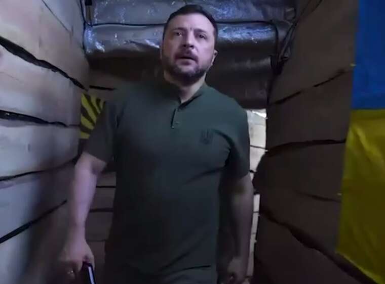 Zelenskyy visited the front: inspected the Vovchansk direction and reported about the presence of foreign mercenaries