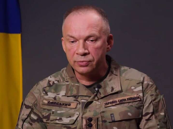 Syrskyi: Plans for the offensive on Kharkiv were revealed through conversations of Russian soldiers