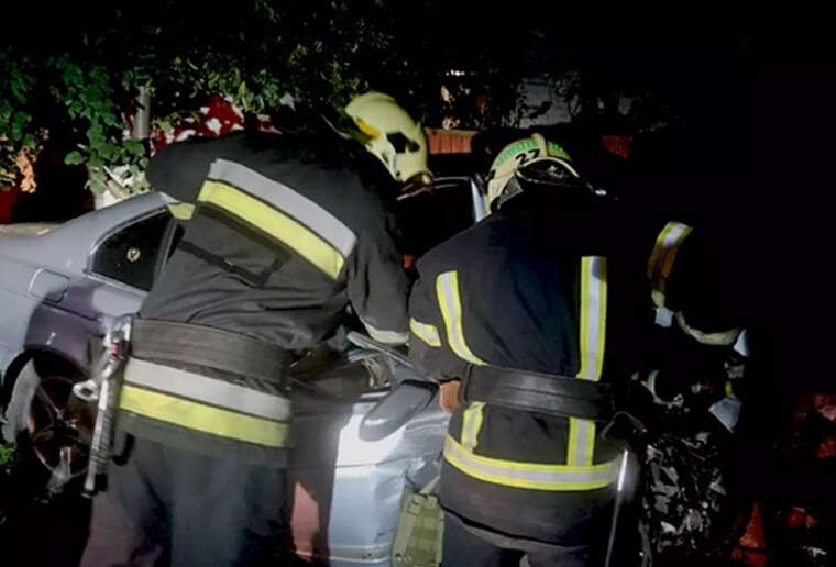 На Дніпропетровщині авто влетіло в дерево: постраждали четверо людей