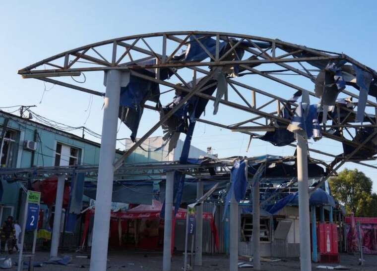 Strike on the bus station in Zaporizhzhya: 19 people are already known to be injured,  RMA