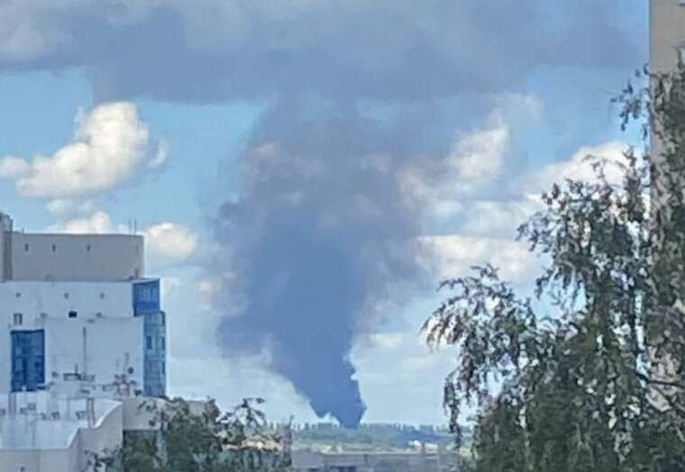 БПЛА атаковали Белгород: вероятно, поражена вертолетная площадка, — соцсети