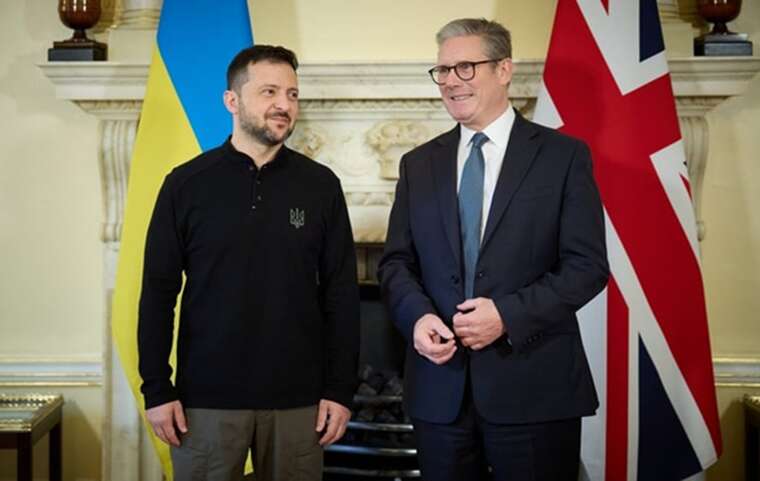 Зеленский сегодня встретится со Стармером