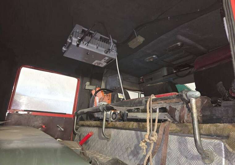 Ворожий БпЛА пошкодив пожежно-рятувальний автомобіль на прифронтовому Запоріжжі