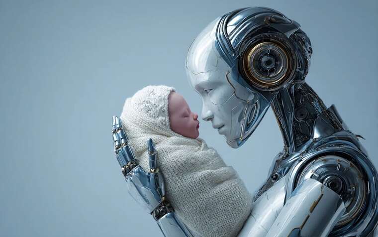 У Китаї розробили робота, який зможе виношувати та "народжувати" дітей