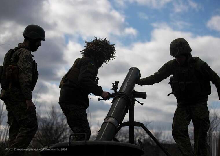 Силы обороны уничтожили колонну российской армии в Курской области