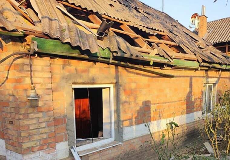 Окупанти завдали ракетного удару по Павлограду  та атакували Нікопольщину дронами й артилерією