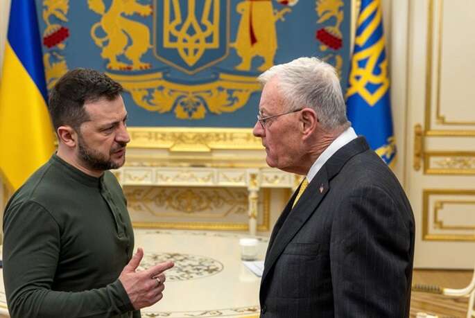 Zelenskyy met with U.S. Special Representative Keith Kellogg in Washington