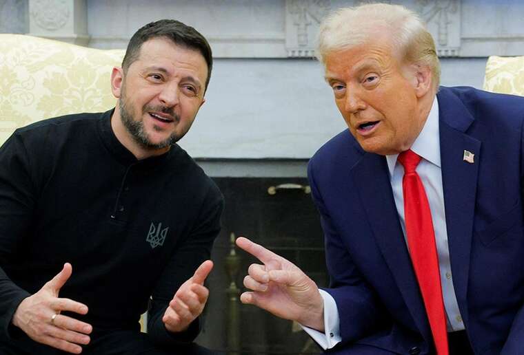 Trump on Zelenskyys appearance: "You look at this, I like it"