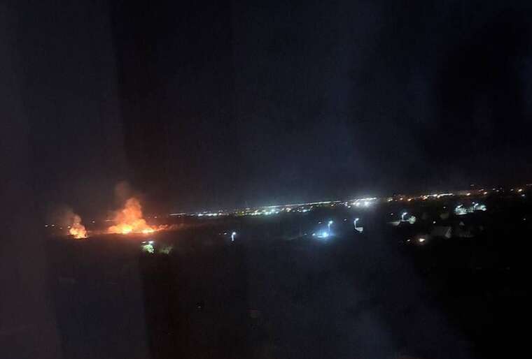 В Волгограде снова горит НПЗ: слышны взрывы