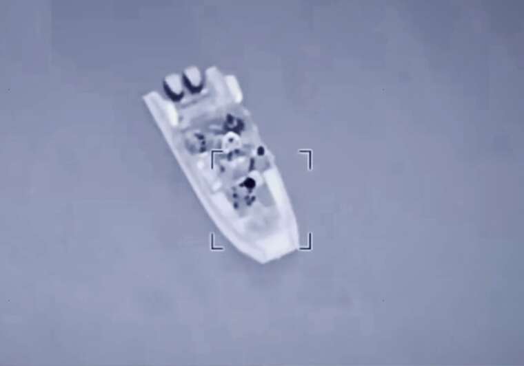 DIU destroyed a Russian boat near the occupied Zaliznyi Port: the entire crew was eliminated