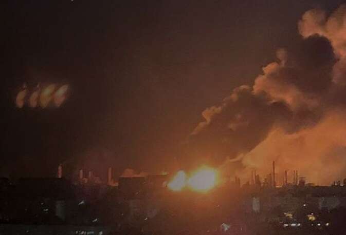 In Russia, the main oil pumping station "Druzhba" caught fire, witnesses heard explosions