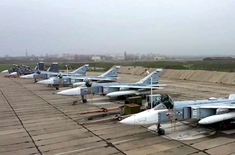 The Armed Forces of Ukraine destroyed the enemy drone base at the "Khersones" airfield in occupied Crimea