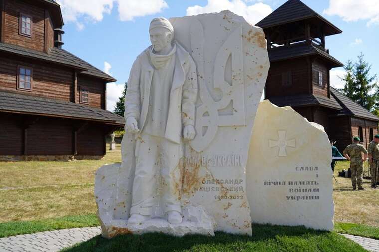 У Черкаській області відкрили пам’ятник Герою України Мацієвському