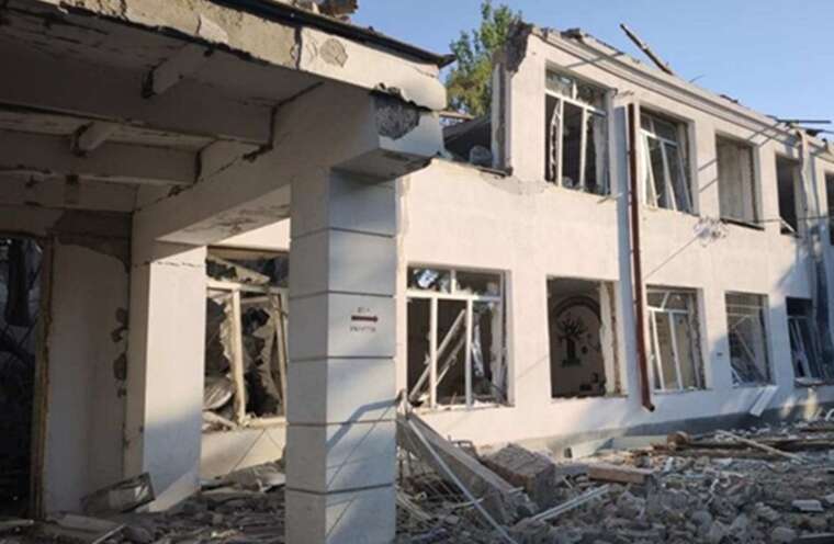 The occupiers attacked Dnipropetrovsk region with drones, artillery, and guided aerial bombs: a kindergarten, houses, and shops were damaged