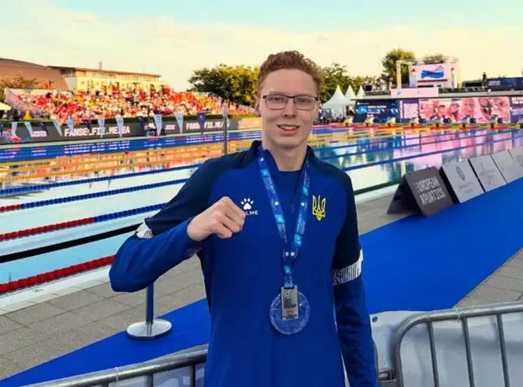 Українець Нікіта Шеремет став чемпіоном світу з плавання серед юніорів