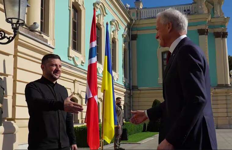 Zelenskyy discussed sanctions and security guarantees with the Prime Minister of Norway