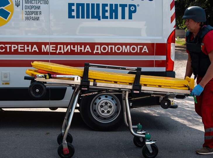 In the Sumy region, a man was injured during an attack by a Russian drone