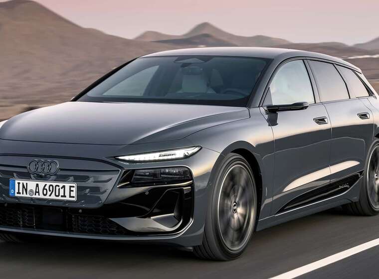 Электрический универсал Audi S6 e-tron появился в Украине