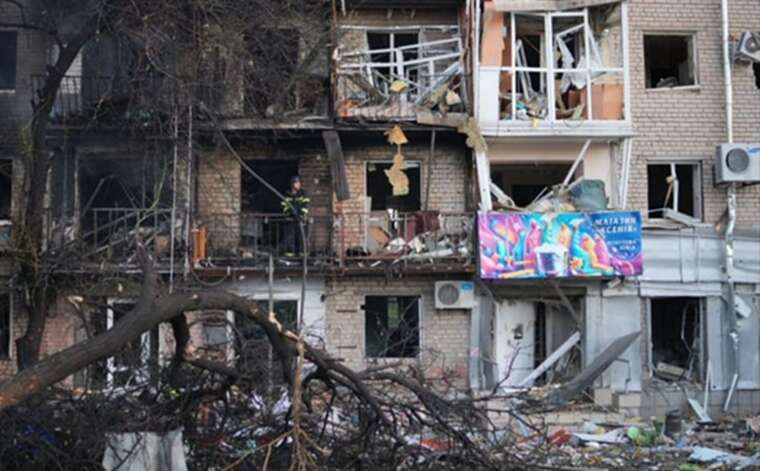 В поліції показали відео перших хвилин після руйнівних ударів по Запоріжжю