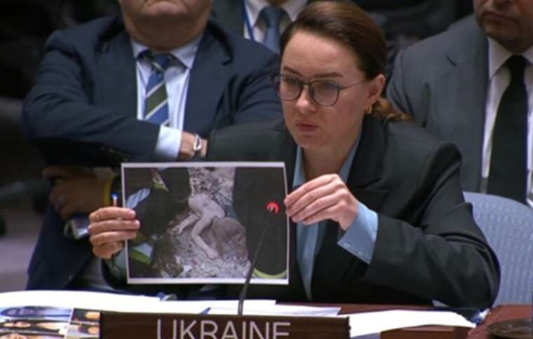 Свириденко в ООН показала фото жертв російської атаки, а делегація РФ ігнорувала