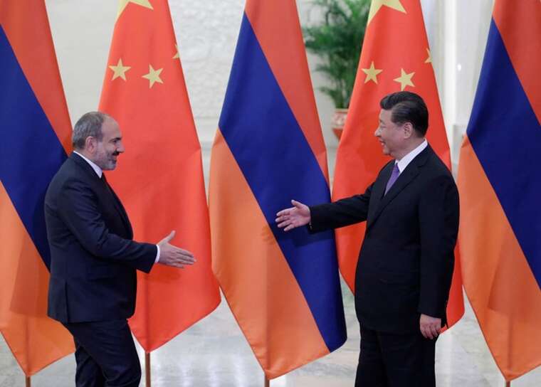 Вірменія та Китай офіційно встановили стратегічне партнерство та домовилися поглиблювати співпрацю