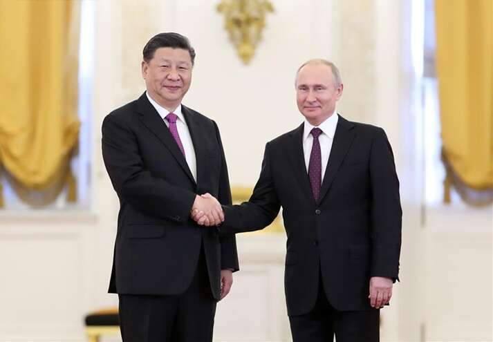 Bloomberg: Сі та Путін у кулуарах параду обговорили довголіття й безсмертя