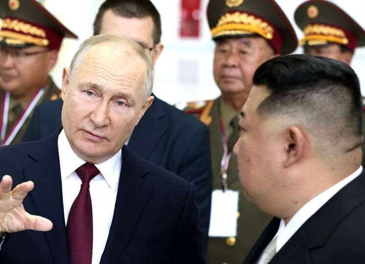 Путін подякував Кім Чен Ину за участь солдатів КНДР у війні проти України