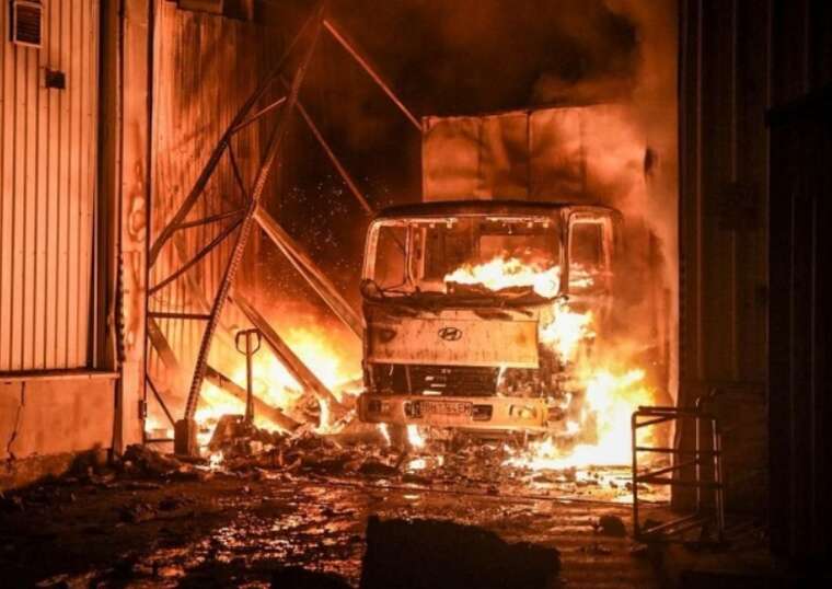 SES: At night, Russian drones attacked Odesa, no casualties reported