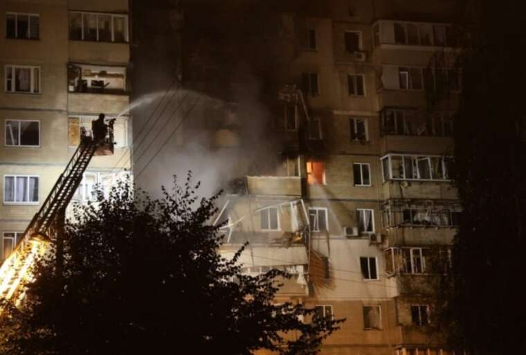 ДСНС: Кількість постраждалих від атаки на Київ зросла до 18