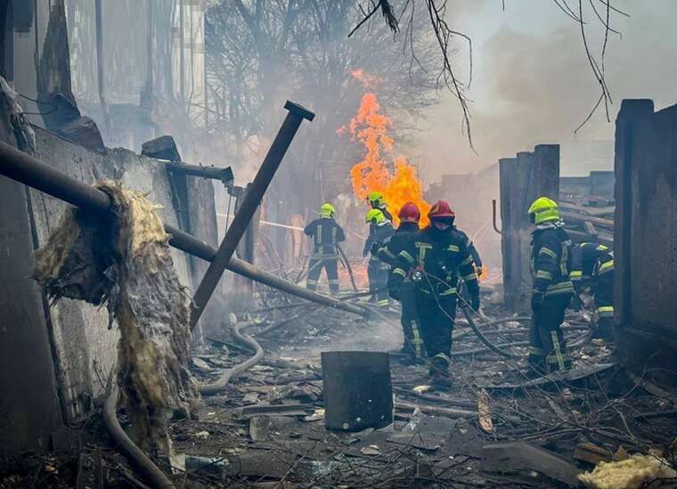 Russian drones attacked Odesa and the Odesa district, damaging civilian infrastructure