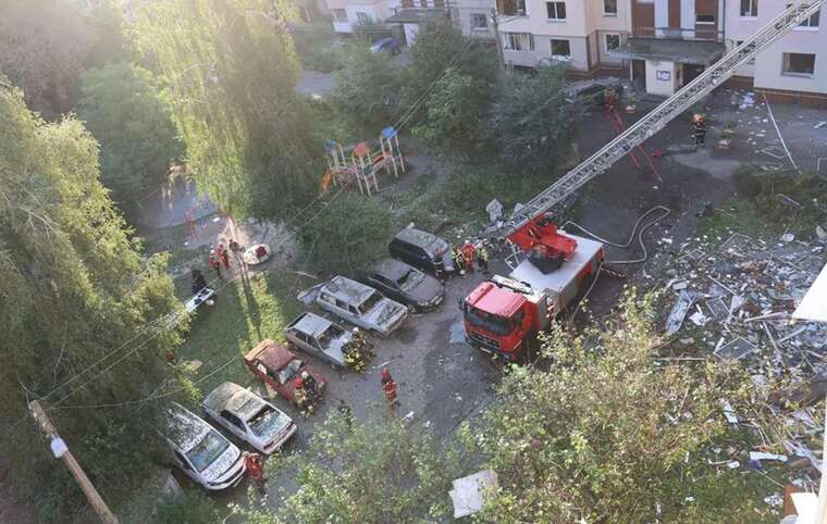 У Києві жінка дивом вижила після удару «шахеда» по її квартирі: зятя шукають