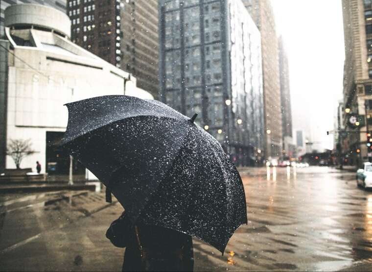 У Києві пройшов сильний дощ