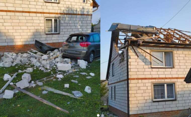 In Poland, a Russian drone damaged a house and a car: a heightened readiness regime has been introduced