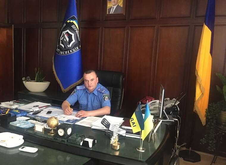 The former head of the Kyiv Traffic Police, Zubytskyi, was fined for late submission of empty declarations