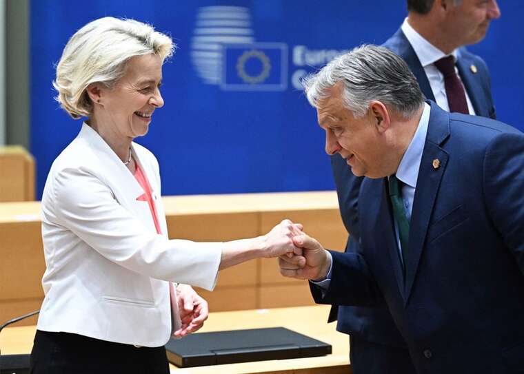 Орбан звинуватив фон дер Ляєн у спробі втягнути Угорщину у війну