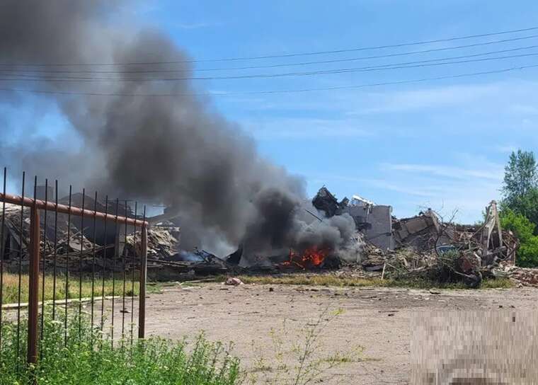 Запорожье подверглось обстрелу реактивными системами залпового огня