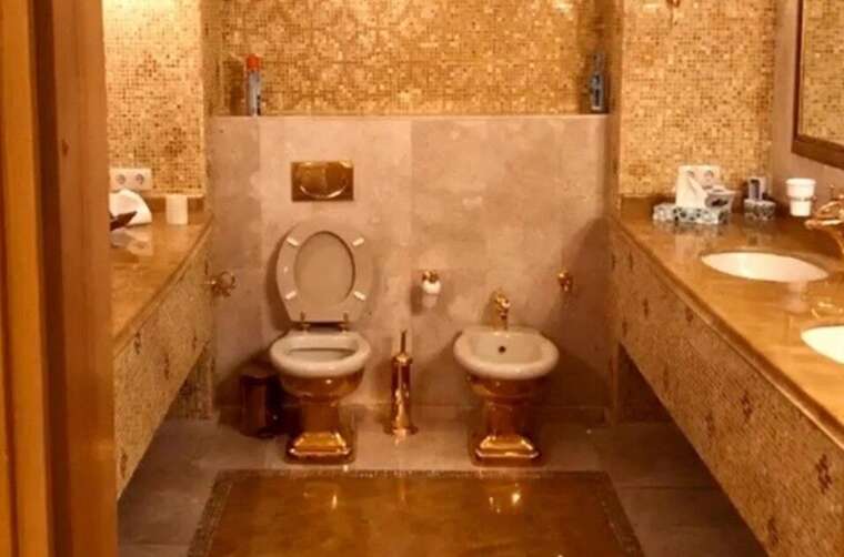 "Golden Toilet" on Hrushevskoho turned out to be the property of MP Yatsenkos father-in-Law