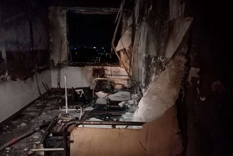A fire broke out in a hospital in Uzhhorod: a person has died