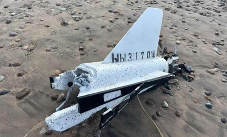 Російський дрон-приманка "Гербера" знайдений на узбережжі Латвії: уряд посилює захист Балтійського моря