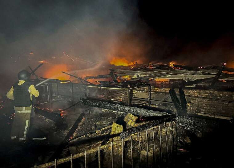 The occupiers attacked a farm in the Odesa region